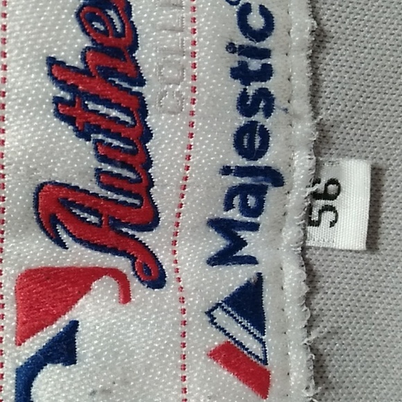 FLASH SALE! Authentic Majestic All Star Game 2013 New York #42 Jersey Sz.56 - Picture 8 of 12